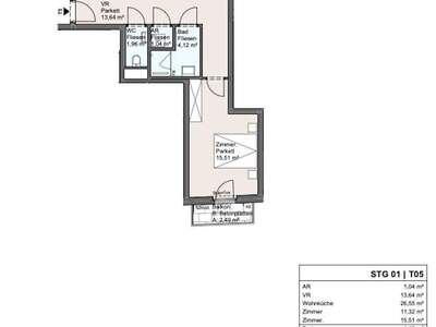 Terrassenwohnung kaufen in 1210 Wien (Bild 1)