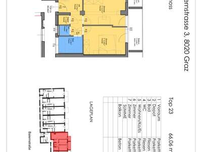 Wohnung mit Balkon mieten in 8020 Graz (Bild 2)