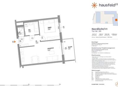 Wohnung mit Balkon mieten in 1220 Wien (Bild 1)