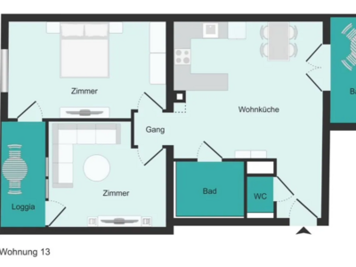 Wohnung mit Balkon mieten in 1170 Hernals (Bild 2)