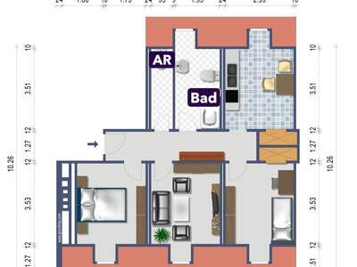 Apartment provisionsfrei mieten in 5760 Salzburg