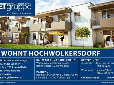 Mietwohnung in 2802 Hochwolkersdorf