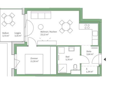 Wohnung mieten in 8010 Graz