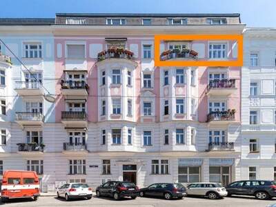 Altbauwohnung mit Balkon mieten in 1030 Wien (Bild 2)