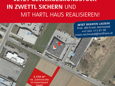 Grundstück kaufen in 3910 Zwettl