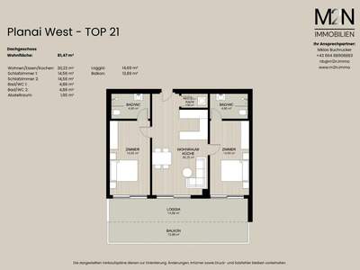 Wohnung mit Balkon kaufen in 8970 Schladming (Bild 5)