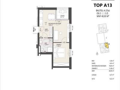 Wohnung mit Balkon kaufen in 6020 Innsbruck (Bild 3)