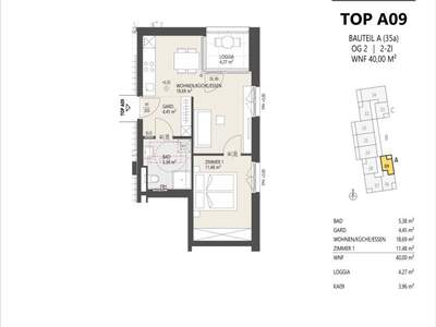 Wohnung mit Balkon kaufen in 6020 Innsbruck (Bild 2)