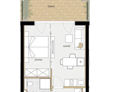 Wohnung mit Balkon mieten in 9020 Klagenfurt (Bild 3)