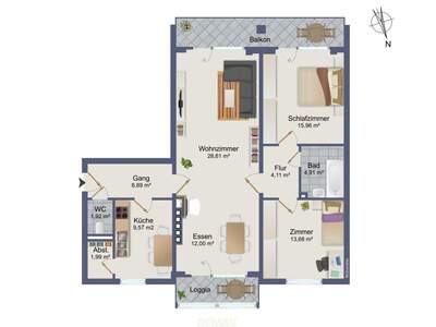 Wohnung kaufen in 8130 Frohnleiten (Bild 2)