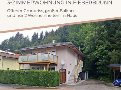 Wohnung mit Balkon kaufen in 6391 Fieberbrunn