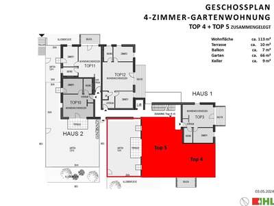 Wohnung mit Balkon kaufen in 6311 Oberau (Bild 4)