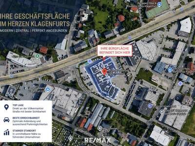 Gewerbeobjekt mieten in 9020 Klagenfurt