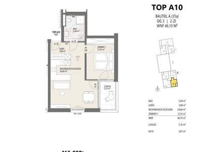 Wohnung mit Balkon kaufen in 6020 Innsbruck (Bild 5)