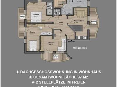 Mietwohnung provisionsfrei in 6391 Fieberbrunn