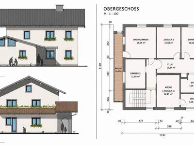 Wohnung provisionsfrei kaufen in 5110 Oberndorf