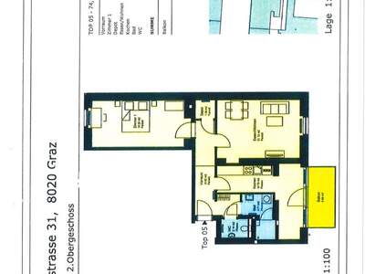 Altbauwohnung mit Balkon mieten in 8020 Graz (Bild 2)