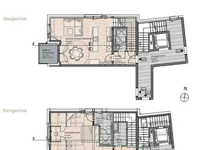 Wohnung mit Balkon kaufen in 83416 Saaldorf (Bild 2)