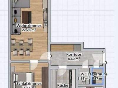 Terrassenwohnung kaufen in 2500 Baden (Bild 5)