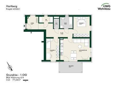 Wohnung mieten in 8230 Hartberg