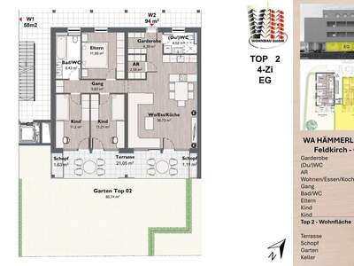 Wohnung kaufen in 6800 Feldkirch