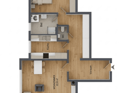 Wohnung provisionsfrei mieten in 8043 Graz