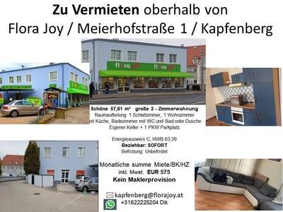 Wohnung provisionsfrei mieten in 8605 Kapfenberg