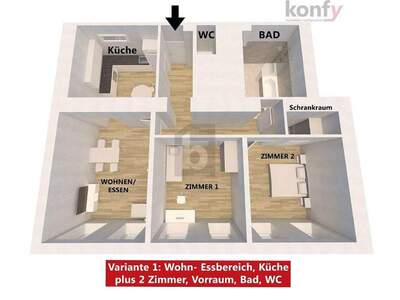Etagenwohnung kaufen in 1050 Wien