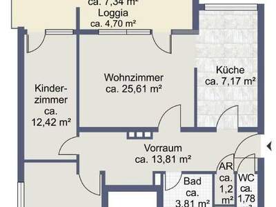 Wohnung provisionsfrei mieten in 5101 Lengfelden