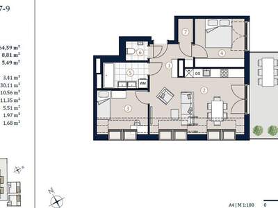 Wohnung mit Balkon mieten in 1220 Wien (Bild 3)