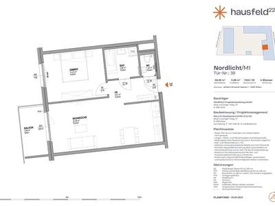 Wohnung mit Balkon mieten in 1220 Wien (Bild 1)