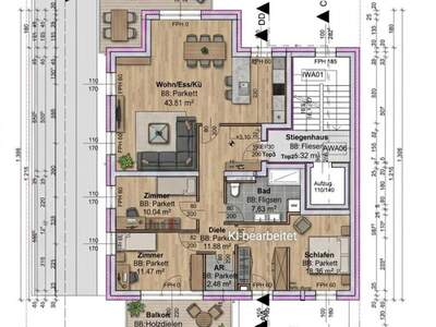 Wohnung mit Balkon kaufen in 4020 Linz (Bild 3)