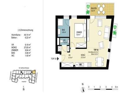 Apartment provisionsfrei mieten in 1140 Wien