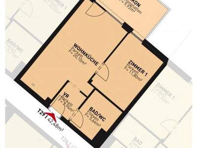 Terrassenwohnung kaufen in 1210 Wien (Bild 1)