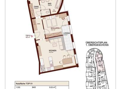 Wohnung mit Balkon kaufen in 9500 Villach (Bild 3)