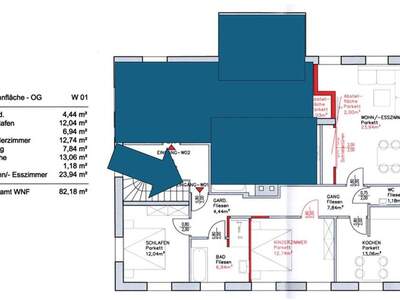 Etagenwohnung provisionsfrei mieten in 5101 Plain