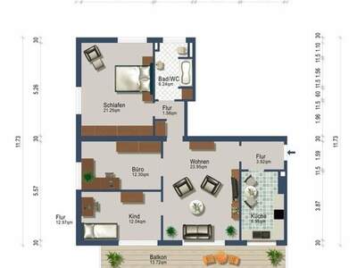 Apartment provisionsfrei mieten in 5760 Salzburg