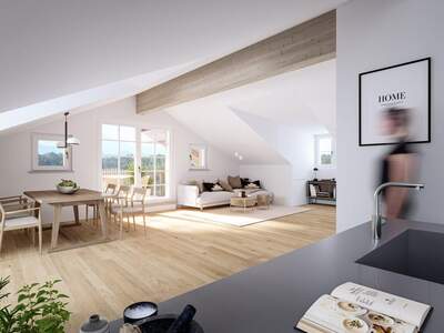 Wohnung mit Balkon kaufen in 83416 Saaldorf (Bild 4)