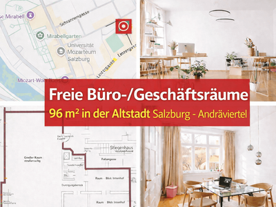 Gewerbeobjekt provisionsfrei mieten in 5020 Salzburg