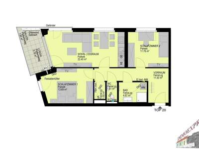 Terrassenwohnung kaufen in 1140 Wien (Bild 1)