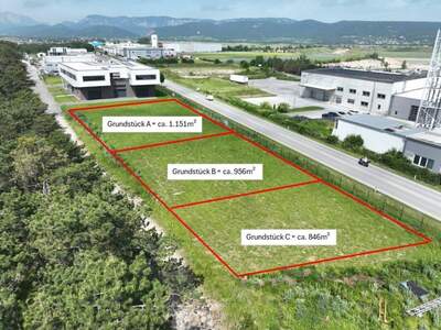 Grundstück mieten in 2722 Weikersdorf