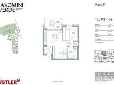 Wohnung mit Balkon kaufen in 8010 Graz (Bild 5)