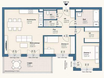 Etagenwohnung mieten in 8020 Graz