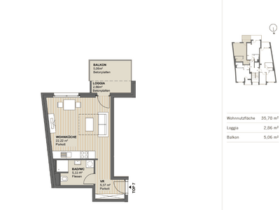 Wohnung provisionsfrei mieten in 1140 Wien