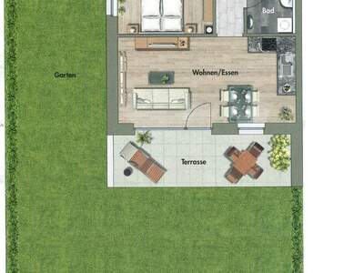Terrassenwohnung mieten in 3701 Großweikersdorf (Bild 4)