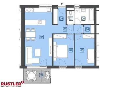 Mietwohnung in 8054 Graz