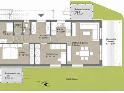 Eigentumswohnung in 8061 Sankt Radegund