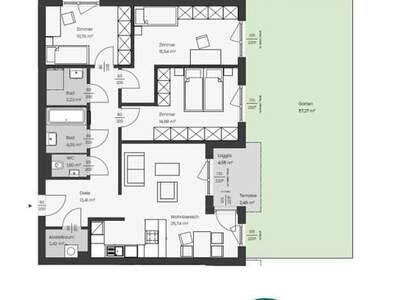 Eigentumswohnung in 3200 Ober