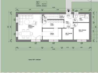 Haus mit Garten kaufen in 1210 Wien (Bild 3)