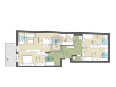 Dachgeschosswohnung mieten in 3400 Kritzendorf
